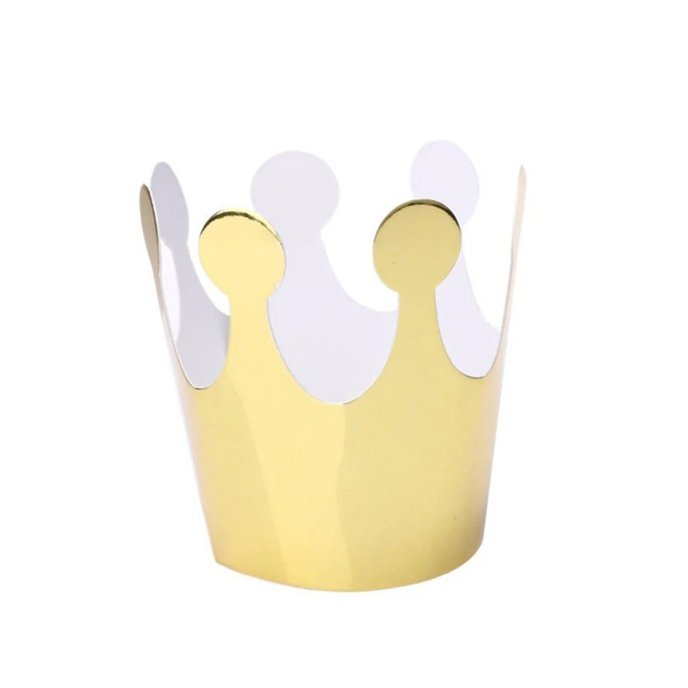 Горячая распродажа! 11 шт./лот блестящая бумажная шапка в виде конивечерние короны