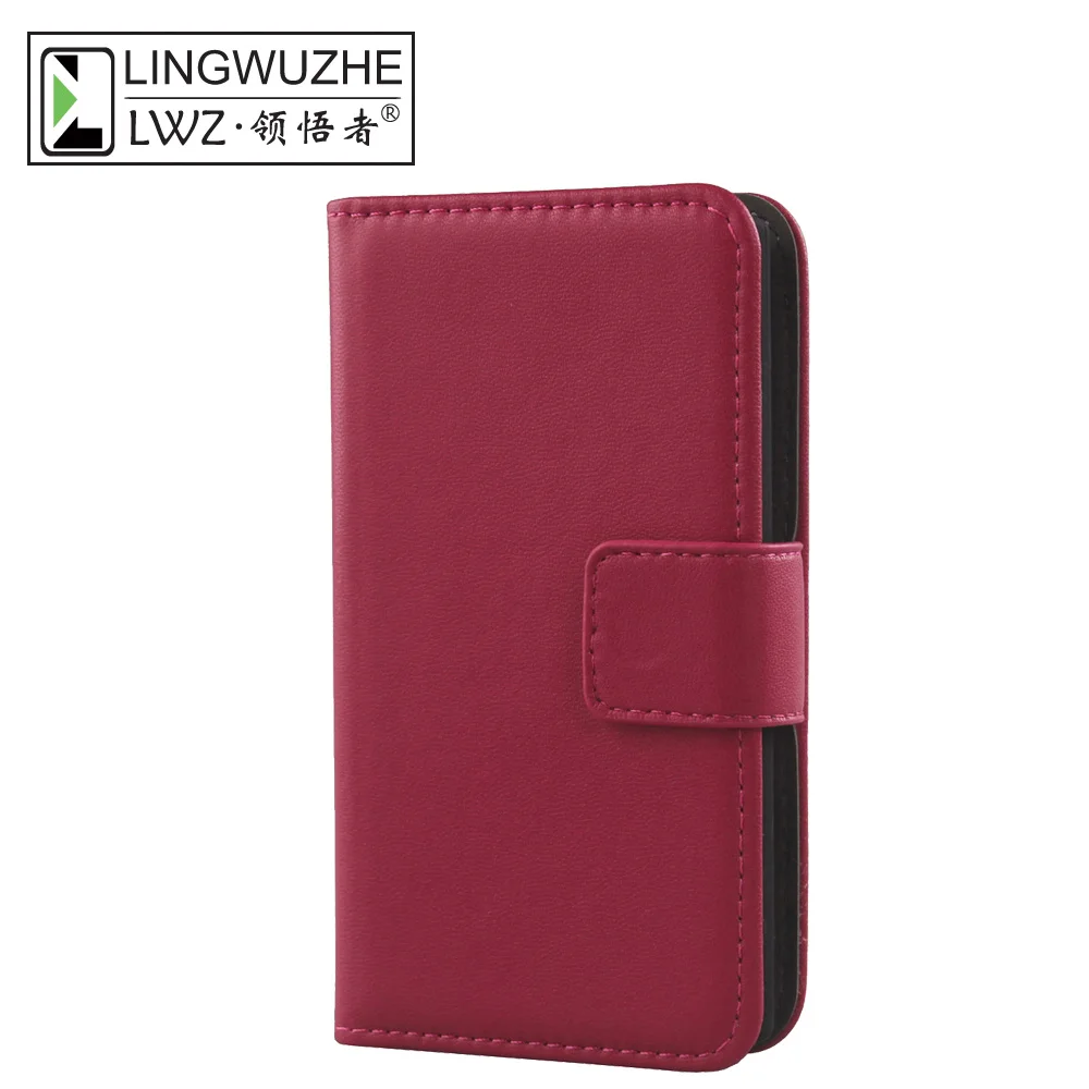 Подлинная Кожаный чехол для Fly IQ451 Флип Бумажник Стиль телефон сумка-чехол