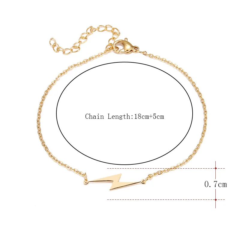 Женский браслет DOTIFI из нержавеющей стали золотистого и серебристого цвета с