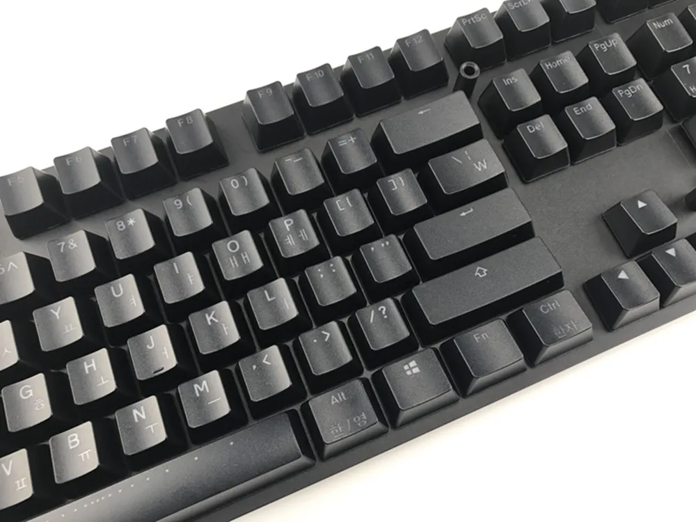Корейские персонажи 108 клавиш ANSI макет АБС пластик подсветка OEM профиль для Cherry MX