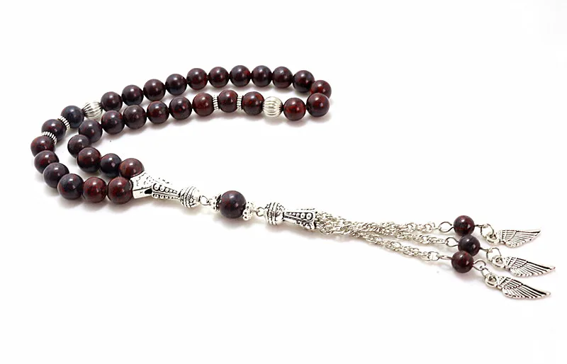 Четки круглые из натурального камня для мужчин и женщин 8 мм | Украшения