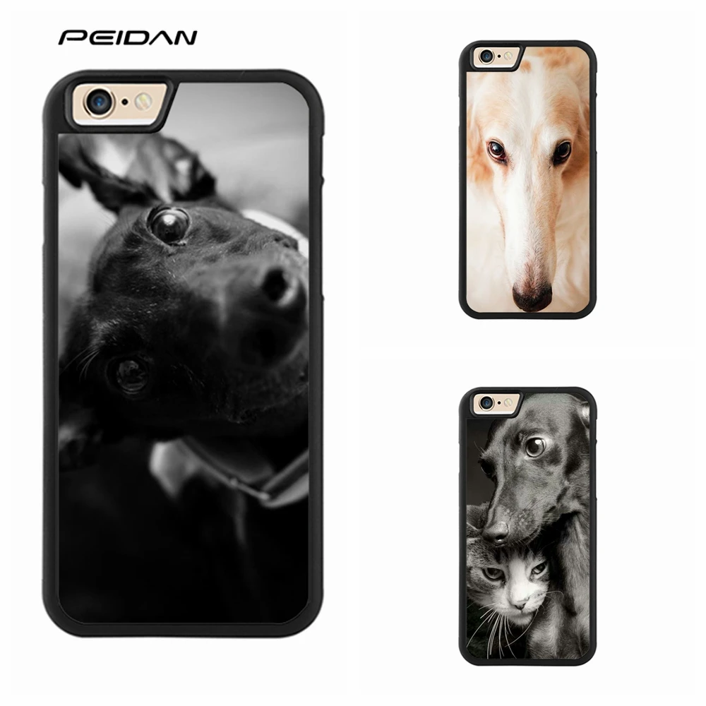 Peidan I Love My Борзая Собака щенков 5 чехол для телефона iPhone X 4 4S 5S 6 6S 7 8 Plus плюс # a5 |