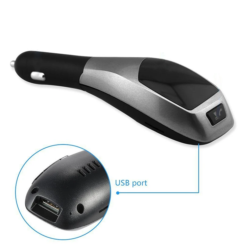 BINYEAE Bluetooth автомобильный комплект беспроводной fm-передатчик радио адаптер
