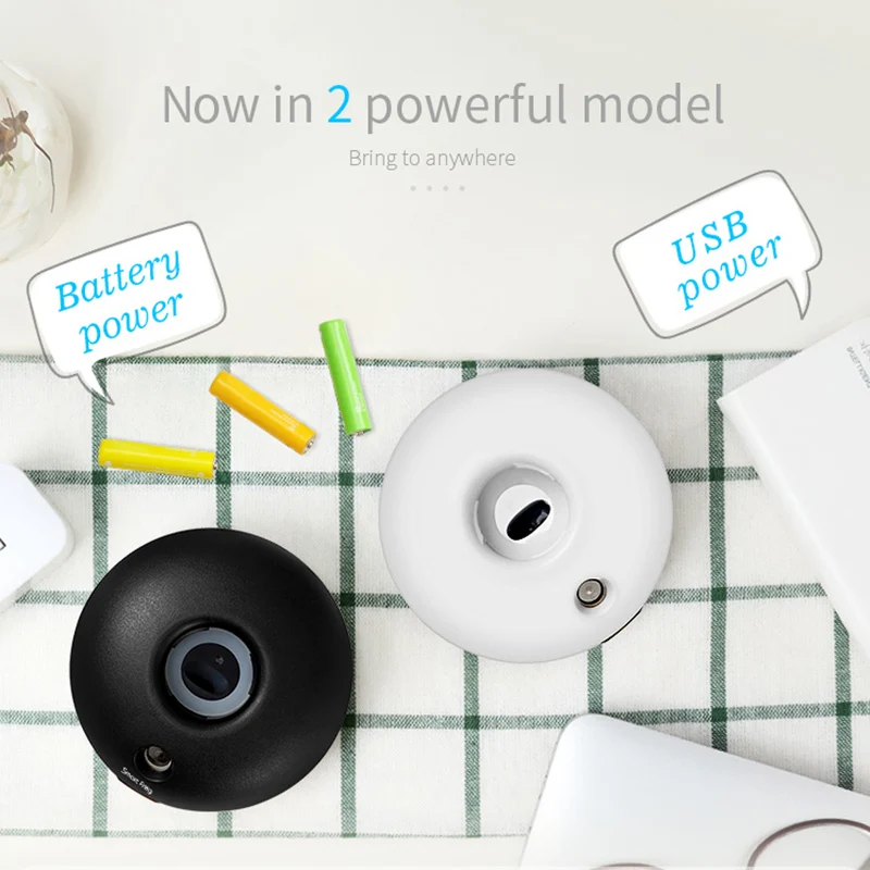 Миниатюрный увлажнитель воздуха USB для автомобиля портативный дома с таймером