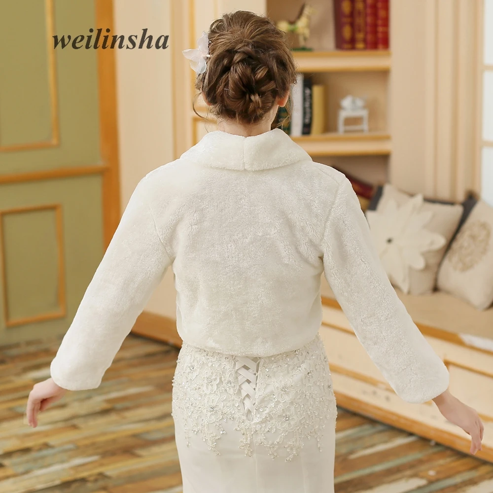 Weilinsha искусственный мех теплый для взрослых дешевый цвет слоновой кости