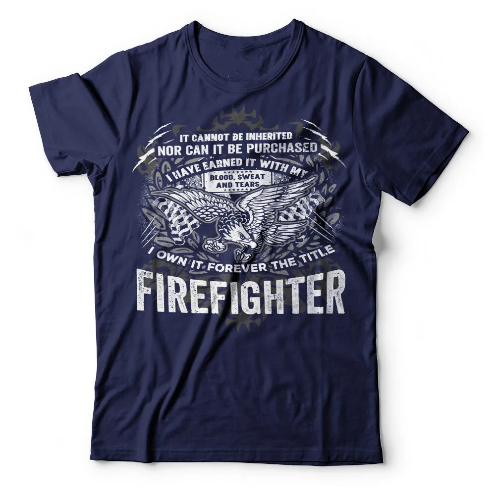 Футболка Firefighter Американский пожарный нам пожарного футболка | Мужская одежда