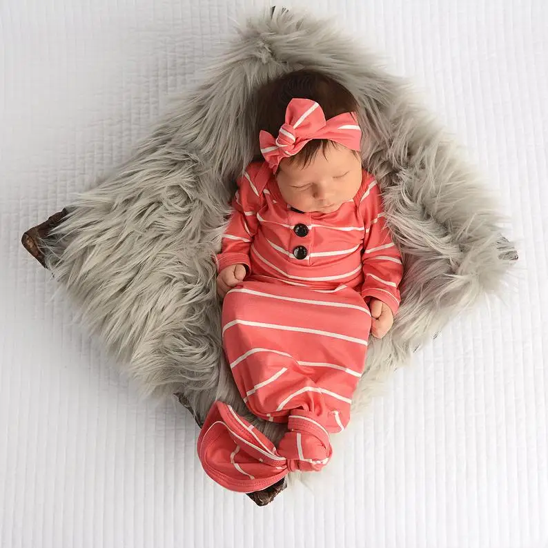Pudcoco Newborn Baby Sleeping Bag Blanket Swaddle Wrap Bedding Clothes Hat Outfit | Мать и ребенок