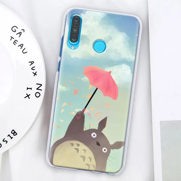 008 Тоторо Унесенные призраками Ghibli Miyazaki чехол для телефона coque для huawei P30 Pro P10 P20 P30 Lite P8 P9 Lite P Smart Plus чехол - Цвет: 008