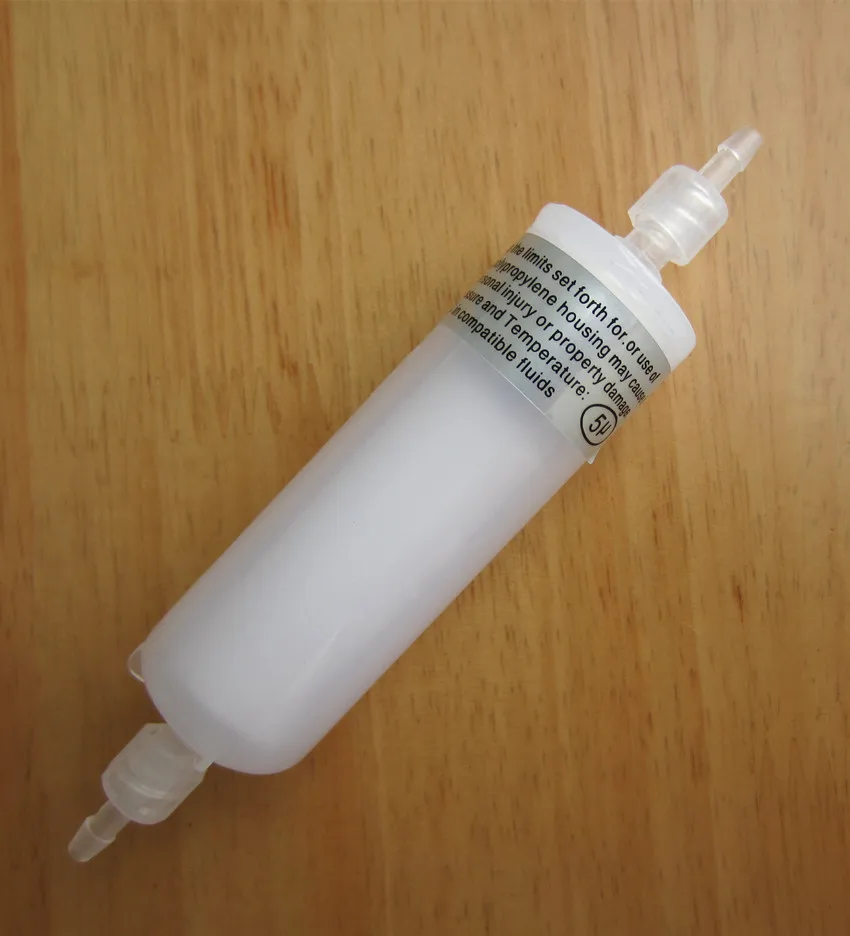 20 шт длинноцилиндровый фильтр Белый растворяющие чернила SPT-510 печатающая