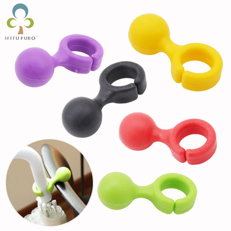 5 шт. инновационные мини пластиковая подставка для зонта Зонт держатель ручки