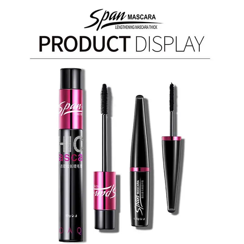 BIOAQUA Brand 2 In 1 Mascara Makeup Set Eyelash Extension Lengthening Volume 3D Fiber Waterproof Cosmetics 2pcs/Lot |