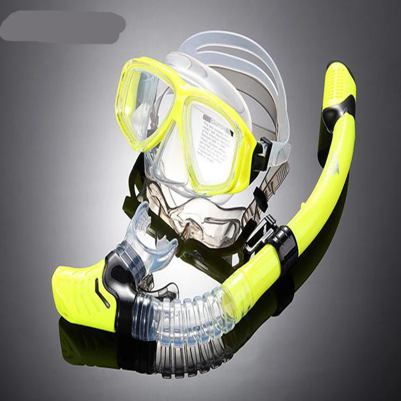 Маска для плавания и дайвинга силиконовые очки подводного мужчин женщин | Спорт