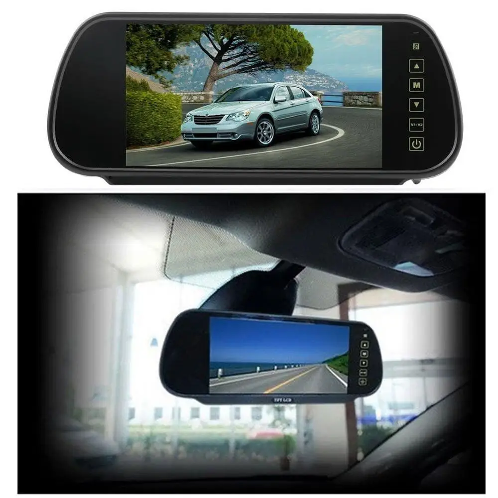 Автомобильный монитор 7 дюймов TFT ЖК дисплей с высоким разрешением для стайлинга