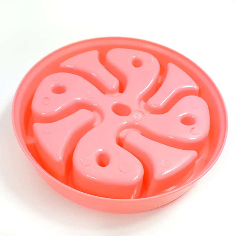 Интерактивная миска для питомца собаки кошки медленное питание 1 шт.