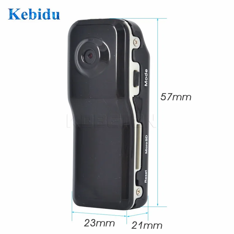 KEBIDU 1 шт. горячая Распродажа MD80 Mini DV DVR Спортивная камера для велосипеда/мотоцикла