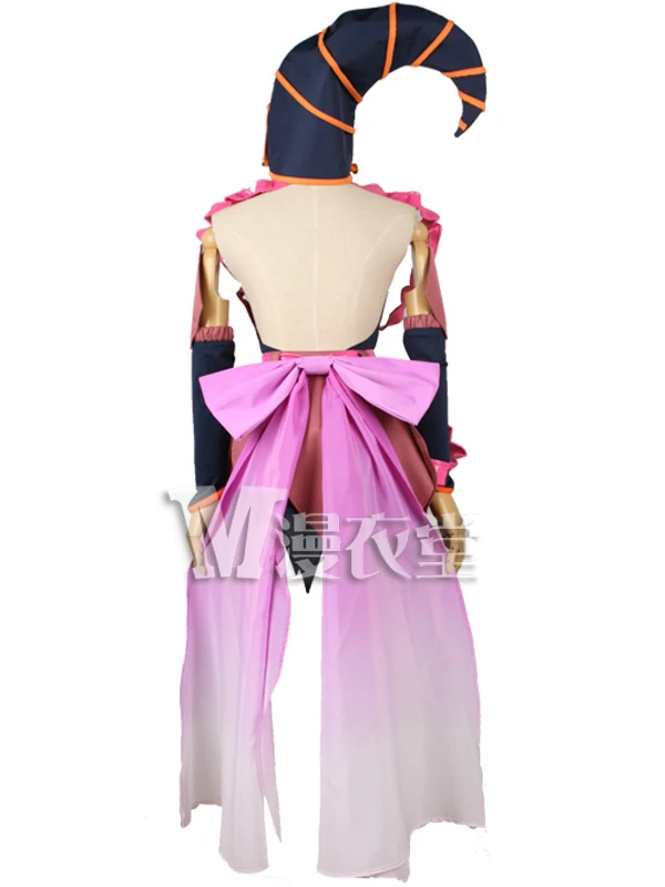

Anime Duel Monsters Dark Gagaga Girl Uniform COS Clothing Cosplay Costume Skirt+Hat A