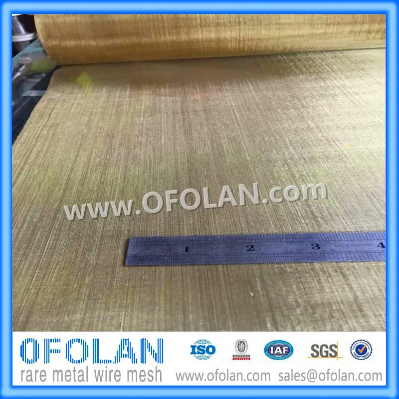 Латунная ячеистая сеть (100 сетка) латунная сплетенная сетка экрана | Инструменты