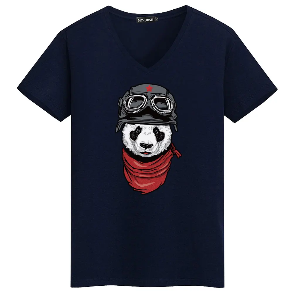 MYDBSH милые футболки с принтом панды для мужчин/женщин повседневные Camisetas модная