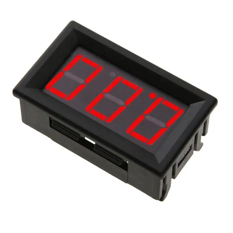 Цифровой мини-вольтметр 0 56 дюйма постоянный ток 0-100 в измеритель напряжения