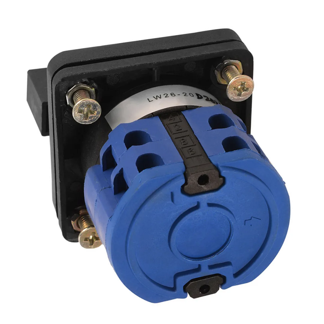 3-позиционный поворотный кулачковый переключатель ВКЛ-ВЫКЛ управляющий + винты