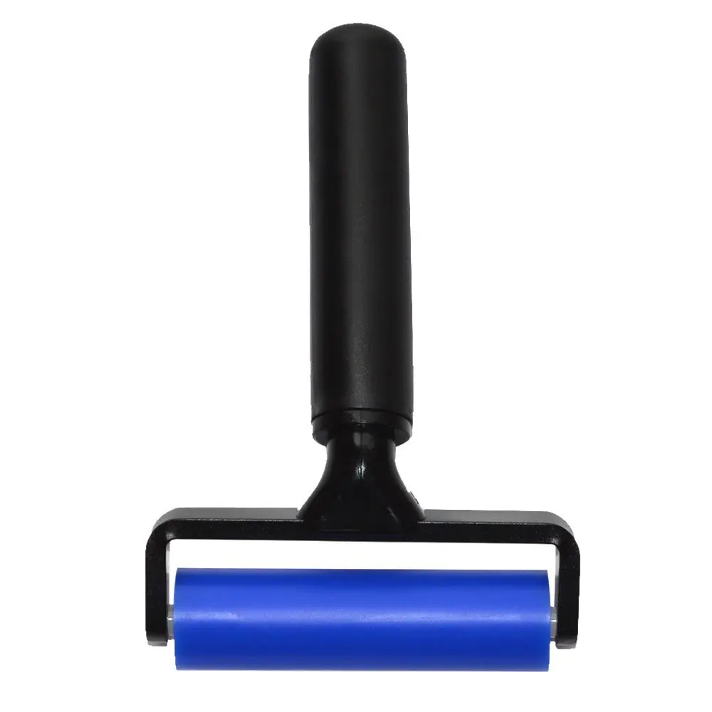 

EHDIS 4-дюймовый виниловый автомобильный роликовый скребок для обмотки окон с изменением цвета силиконовый ролик для покраски виниловая плен...