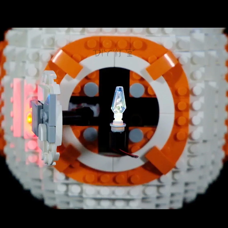 Набор со светодиодной подсветкой для Lego 75187 Звездные войны bb8 робот Звездный