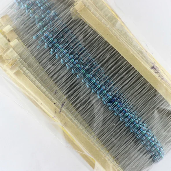

Free Shipping 240pcs/ot high Quality 1/4W Resistor 1/4W resistance pack 75kOhm-1.8Mohm Resistor 24value*10pcs
