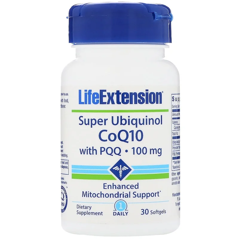 Супер ubiquinol CoQ10 с PQQ 100 мг 30 шт