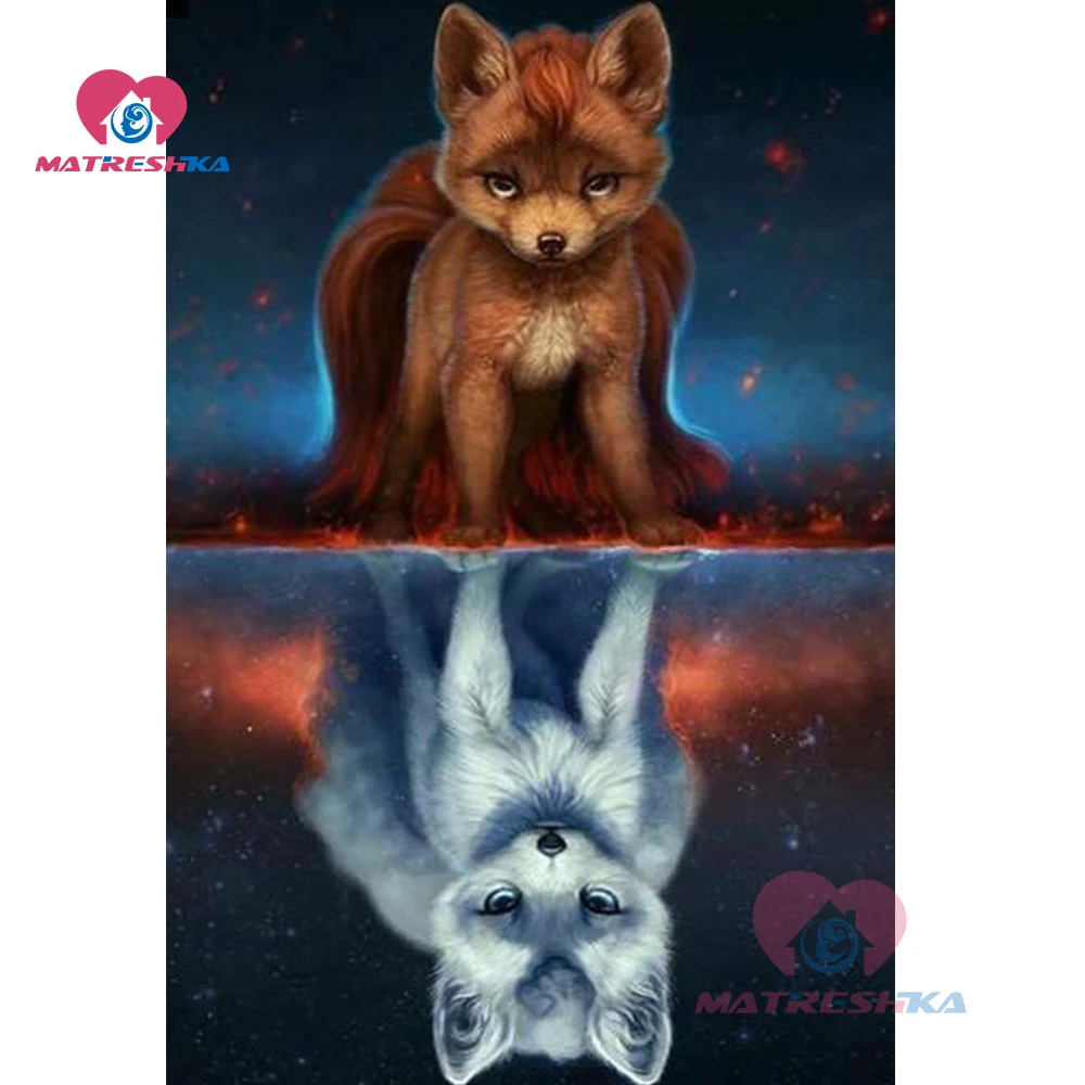 Алмазная живопись с животными тигром полная фотография стразы мозаика украшение