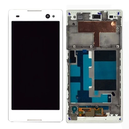 LCD Display&ampTouch Panel with Frame Replacement for Sony Xperia C3 / D2533 | Мобильные телефоны и аксессуары