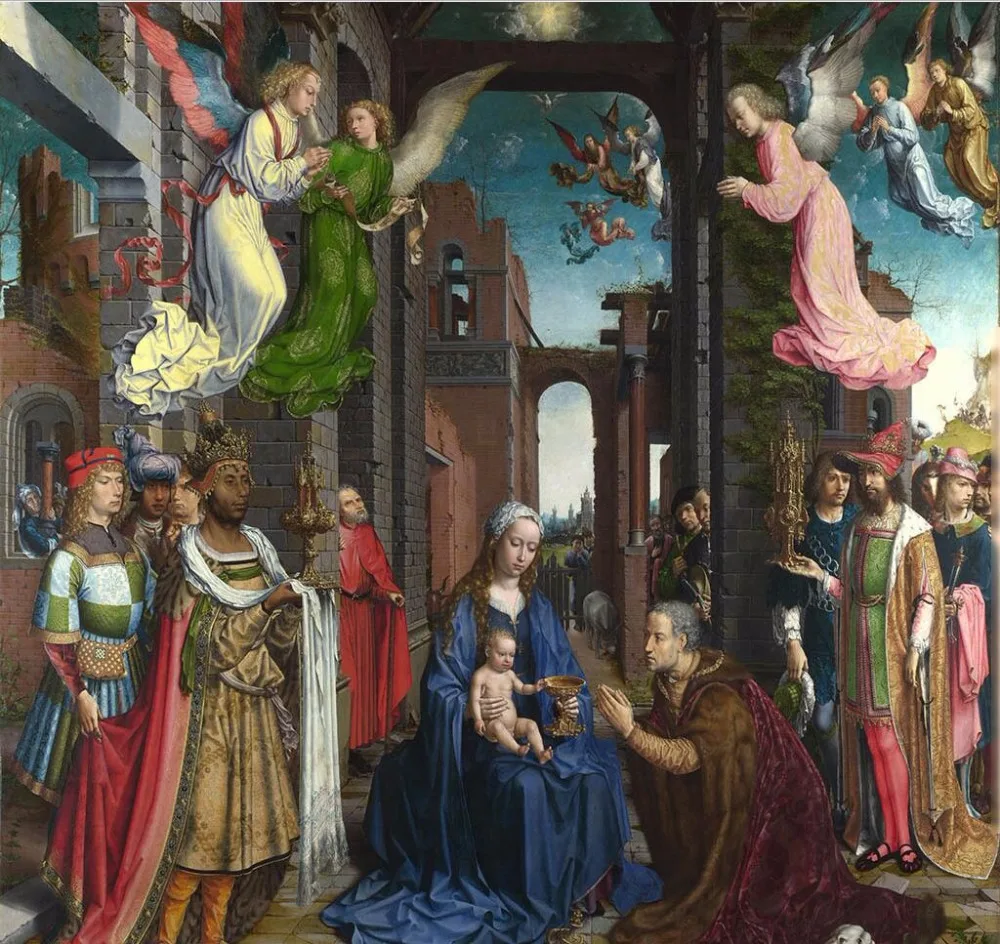 3d обои на заказ европейские фотообои для гостиной ангела Европы и США |