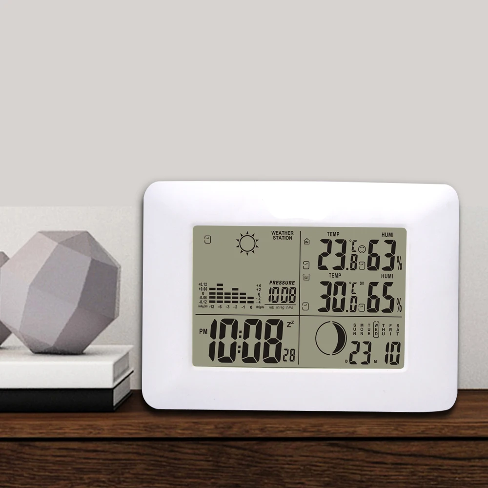 Беспроводная метеостанция для измерения температуры и влажности на улице внутри