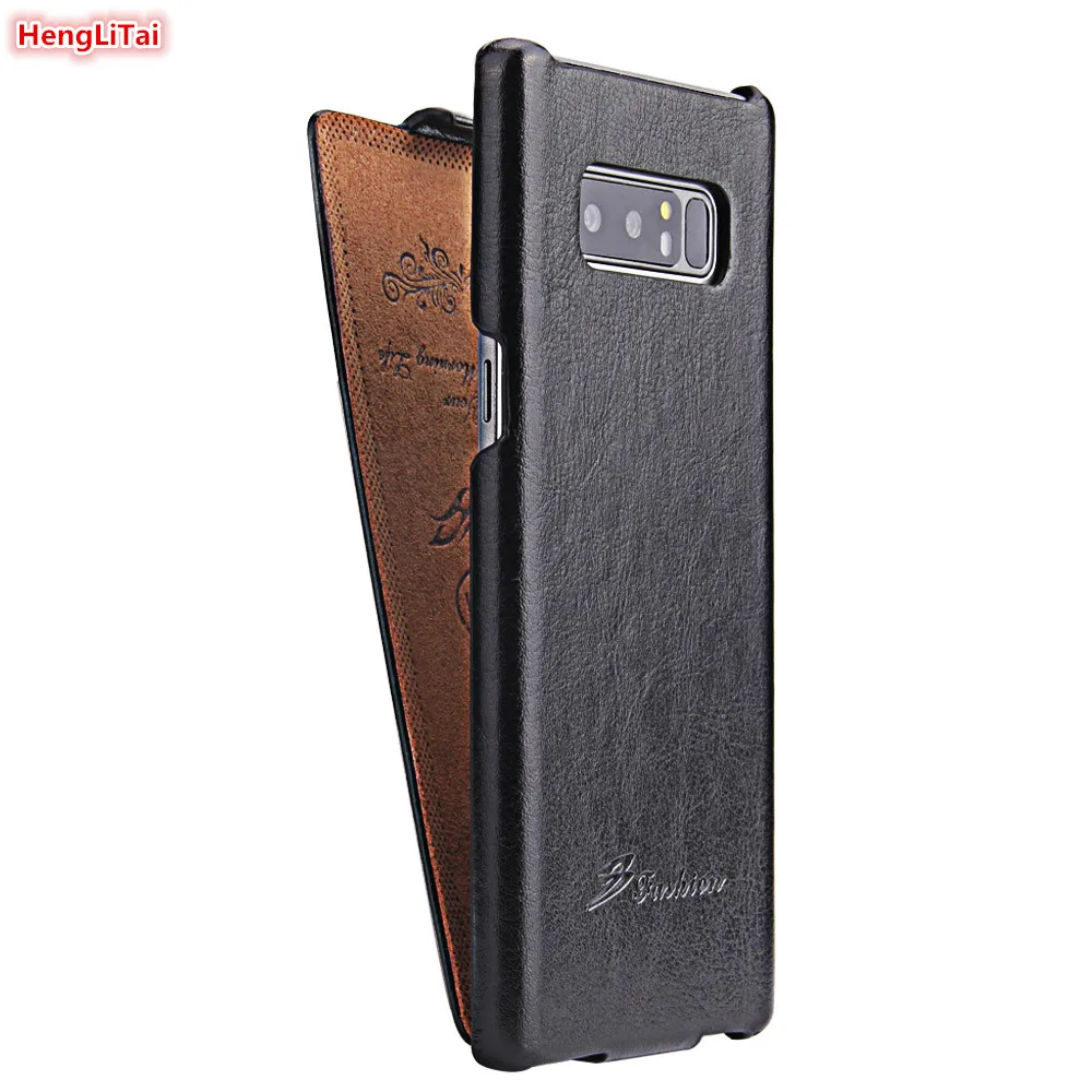 Роскошный кожаный флип чехол для Samsung Galaxy Note 8 винтажный брендовый накладка