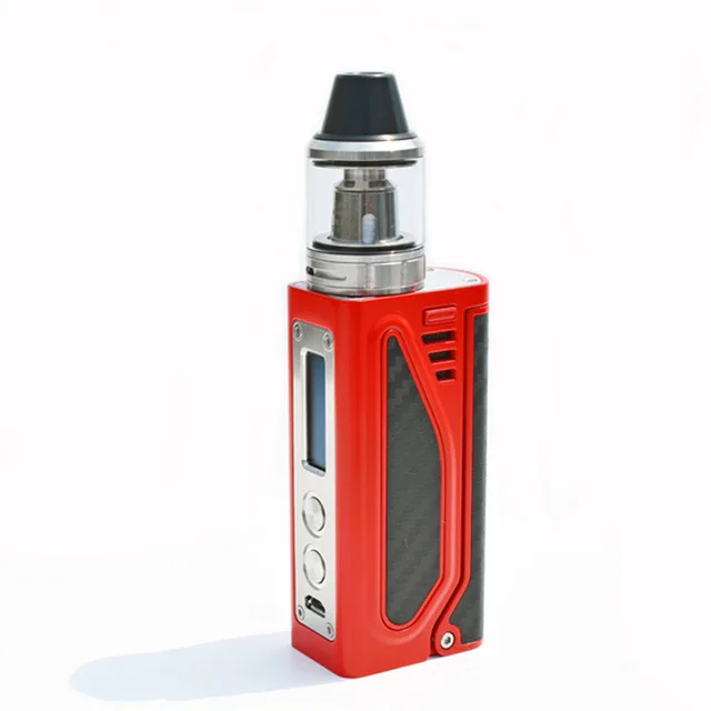 

Tomahawk 80W Kit power by single 18650 battery temperature control and top filling tank e cigarette vape kit