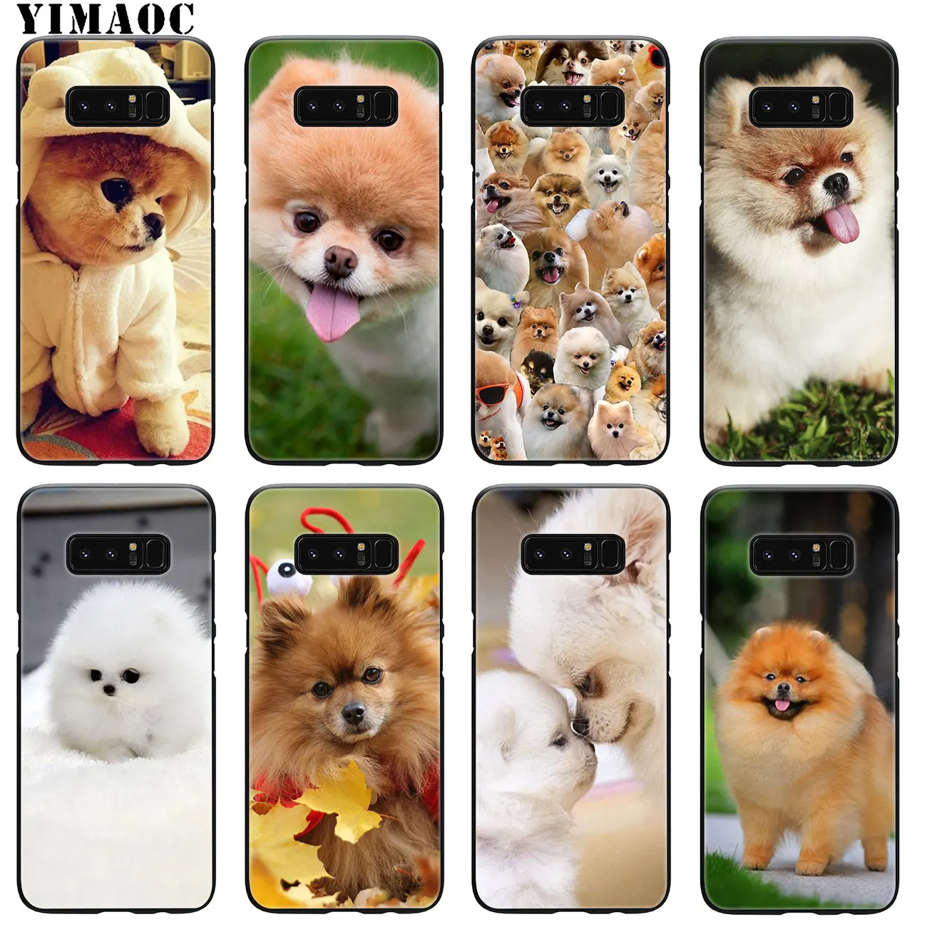 Мягкий силиконовый чехол для телефона YIMAOC Pomeranian dog dogs Samsung Galaxy A6 A9 A8 A7 2018 A3 A5 2016 2017