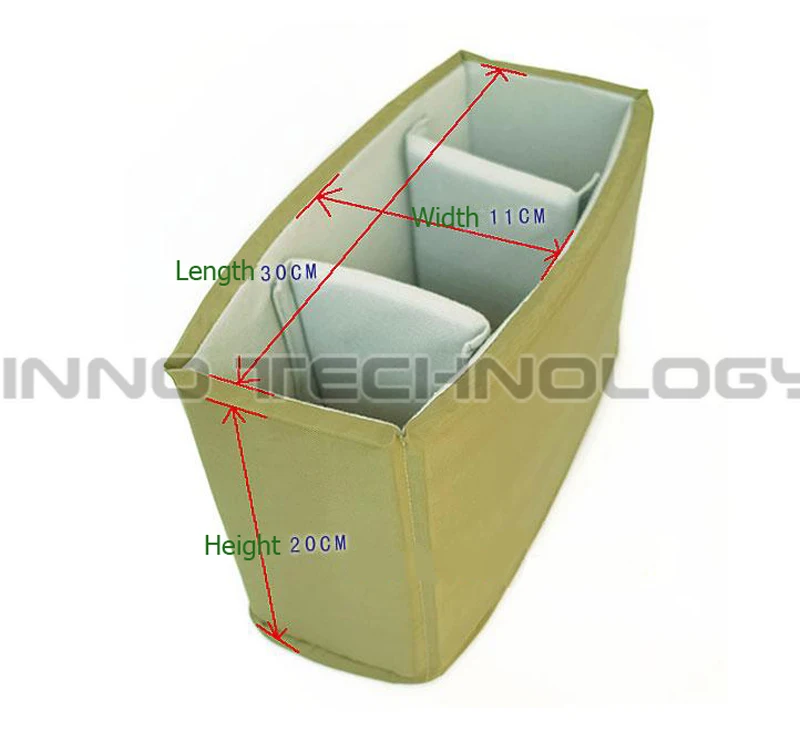 Камера/Сумка для видеокамеры вставить DSLR делитель защитный чехол складной