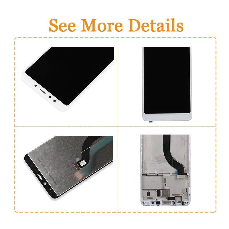 Original Display For 5.7&quot Xiaomi Redmi 5 LCD Screen +Touch Panel Digitizer with Frame Replacement Redmi5 Repair part | Мобильные