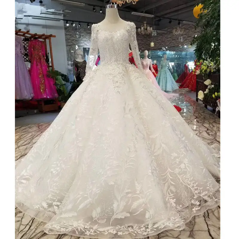 Роскошное бальное платье цвета слоновой кости свадебные платья с вуалью длинным