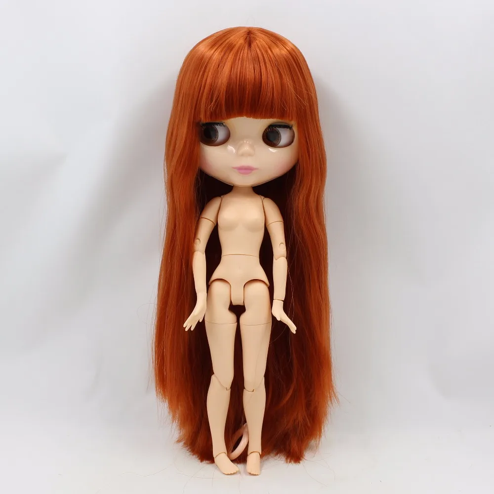 Кукла ICY DBS Blyth 1/6 bjd сустав тело натуральная кожа имбирь прямые волосы 30 см голая