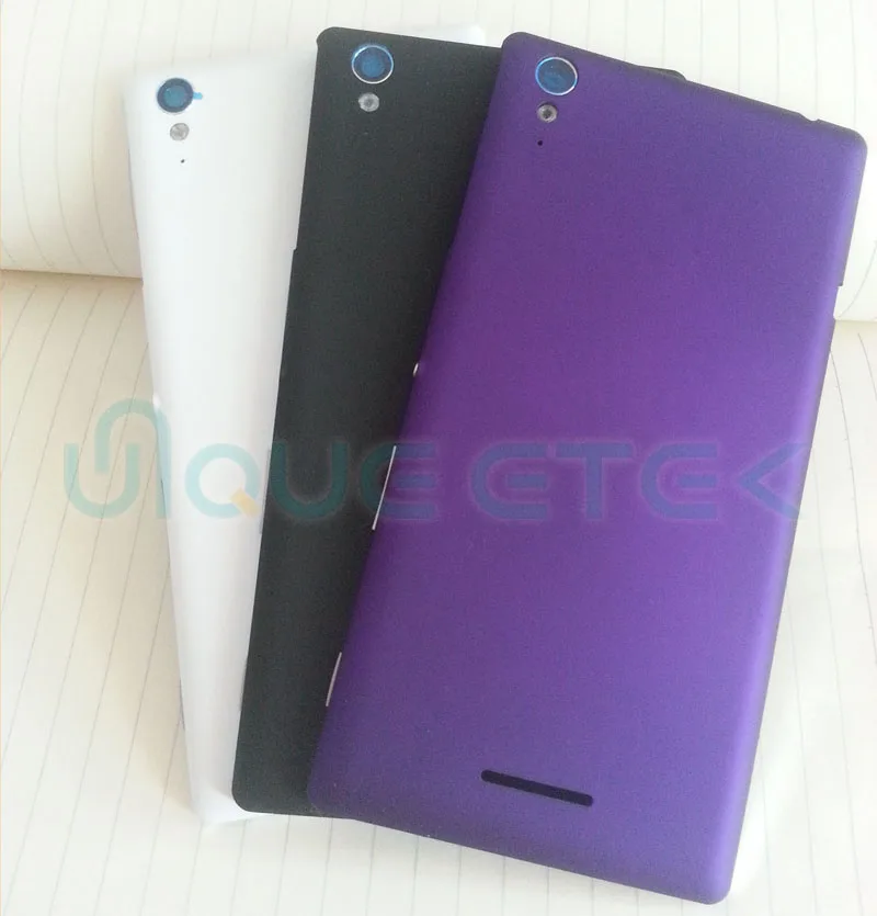 OEM Высококачественная Крышка батарейного отсека для Sony Xperia T3 D5102 D5103 D5106 M50W задняя