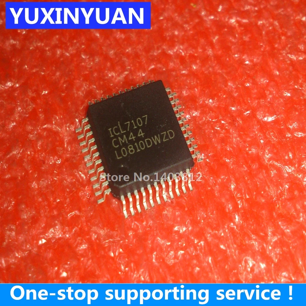 

10 шт./лот ICL7107CM44 QFP44 светодиодная IC новая фотография