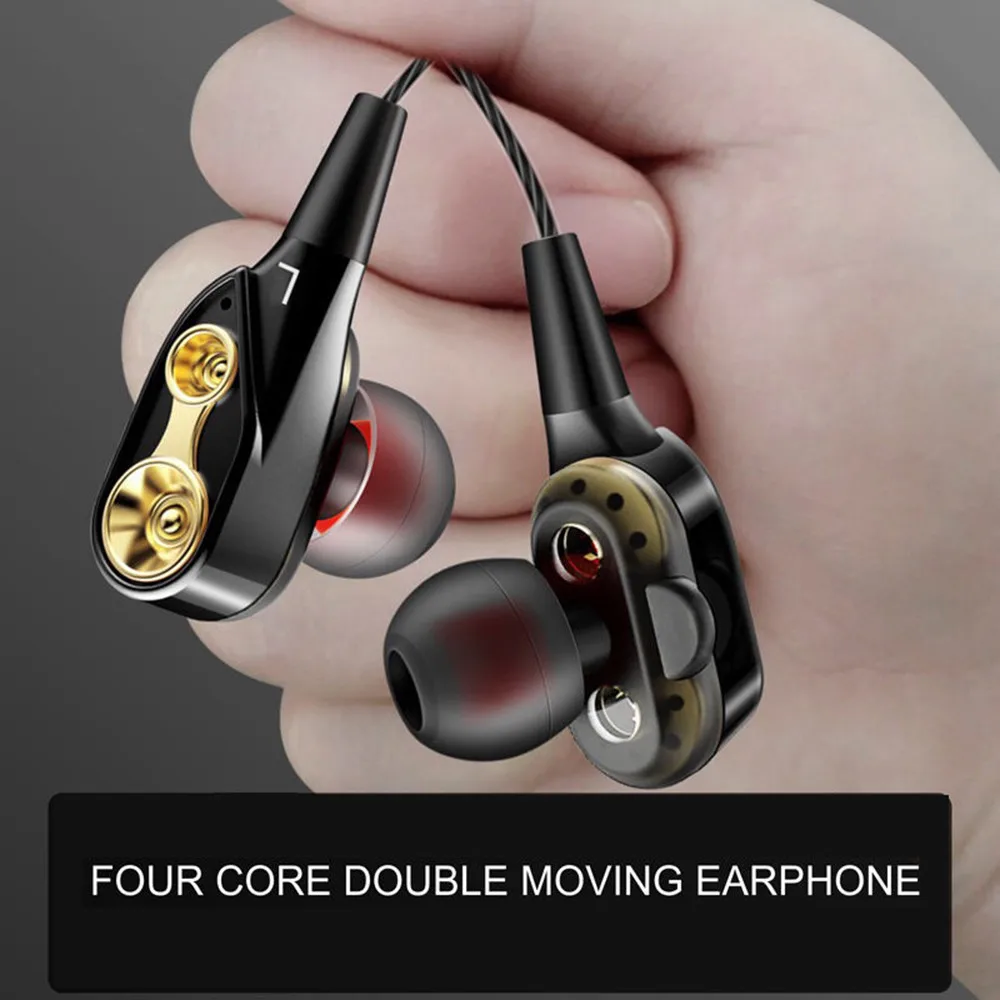 Fashion Ergonomically Design Heavy Bass Wireless Bluetooth Headset Sports Dual Dynamic Driver Earbuds Earphone New | Электроника