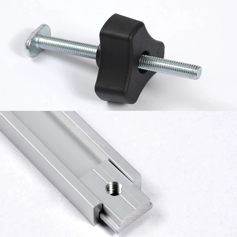 8 мм металлический быстродействующий набор зажимов для Т образного трека Diy