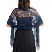 elegant evening shawls for women wedding shawls and wraps bridal bridesmaid long lace scarves solid tulle shawls and party wraps