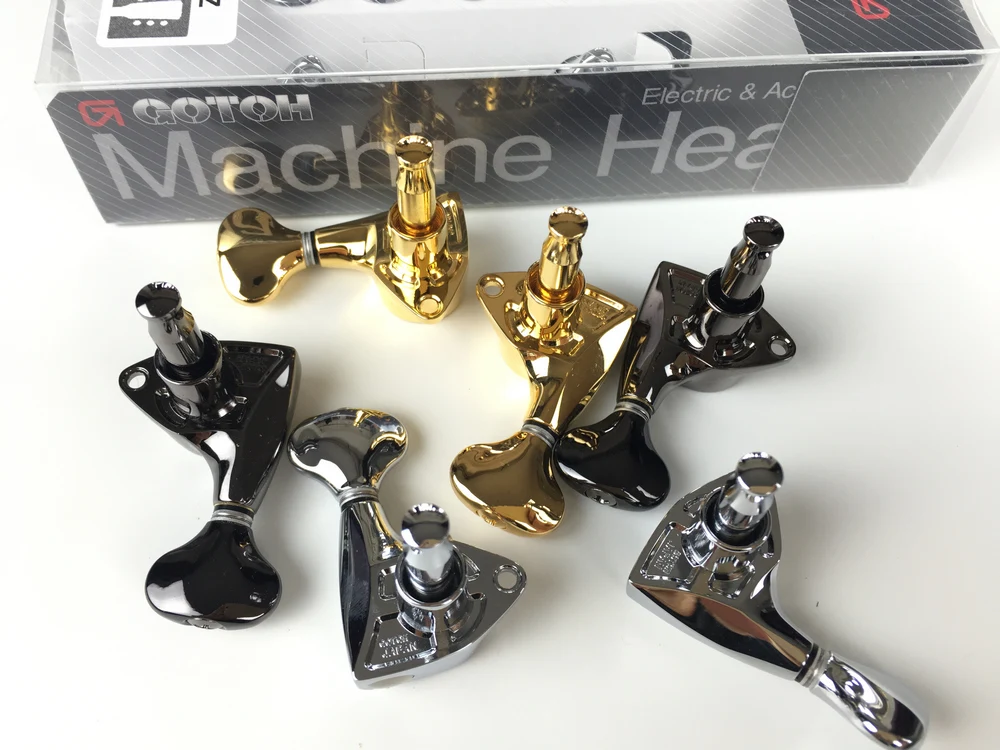 L3+ R3 GOTOH SGV510Z-S5 электрогитара колышки Тюнеры(хром серебро Cosmo Черное золото) колышки для настройки Сделано в Японии