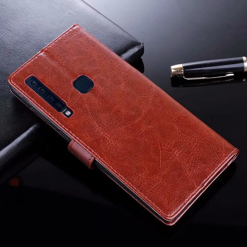 Роскошный чехол книжка из искусственной кожи с подставкой для Samsung Galaxy A2 Core 2019