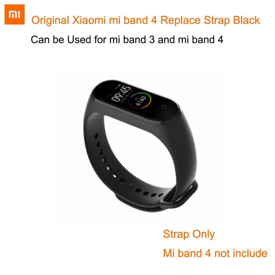 xiaomi mi ремешок с 4 ремешками для mi Band 4 и xiaomi band 3, цветной сменный браслет на запястье 3 mi band 4