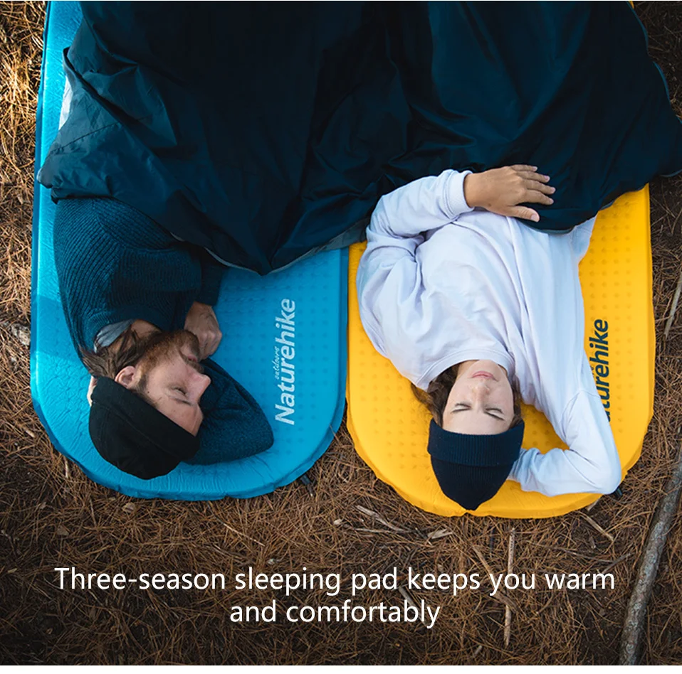 Naturehike 3 см толстый Самонадувающийся туристический коврик для кемпинга, походный матрас, высококачественный губчатый коврик для сна