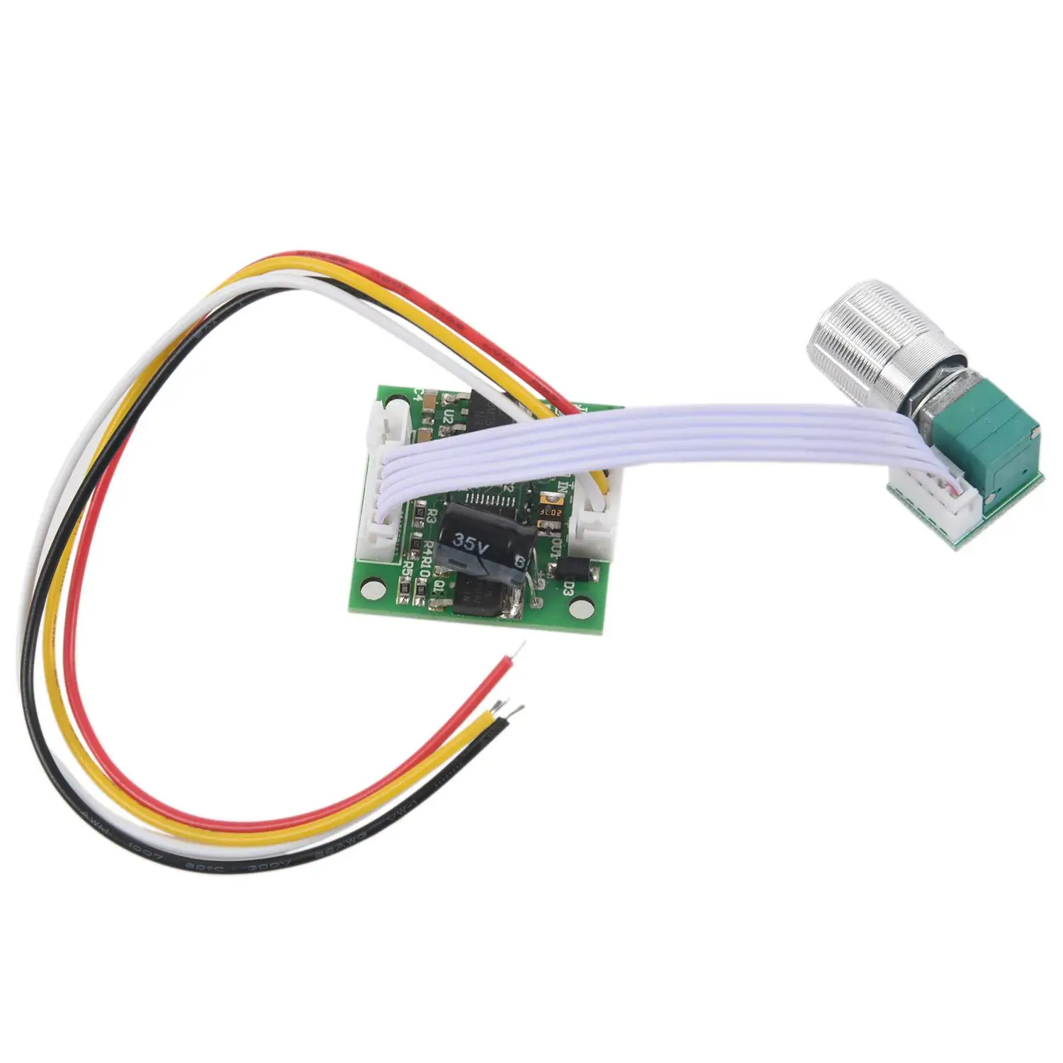 6V-28V 10A Motor Electronic Pump Fan Speed Control Module with Digital Display green | Обустройство дома