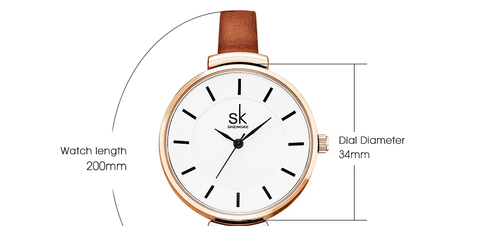 SK Роскошные брендовые кварцевые наручные часы для женщин SHENGKE кварцевые часы модные женские часы элегантные женские часы женские наручные часы
